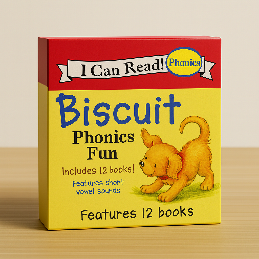 Biscuit 12-Book Phonics Fun! (50%OFF)