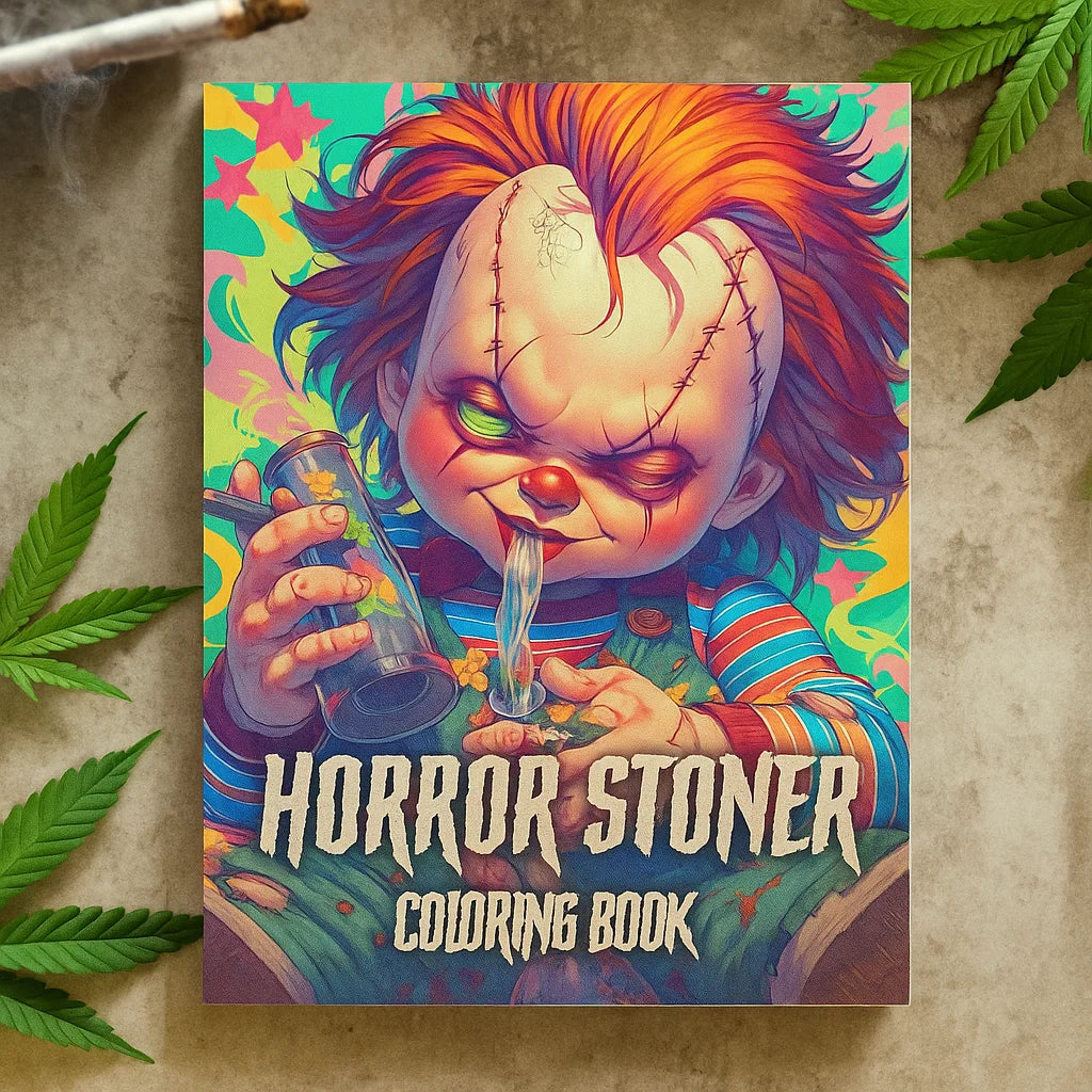 Horror Stoner Coloring Book (50% OFF)