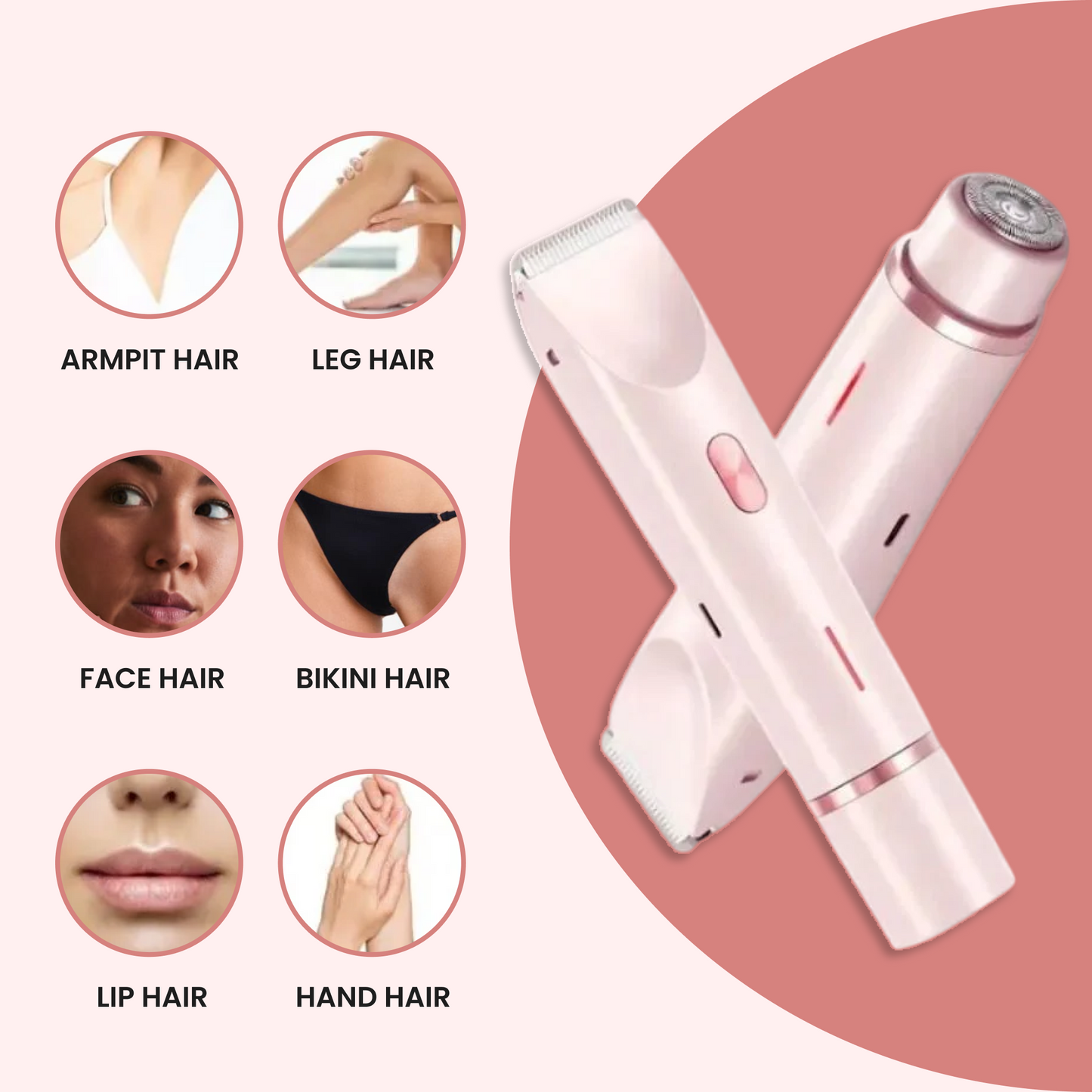 SilkyGlow - The Ultimate 2-in-1 Body Shaver (50% OFF)