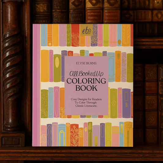 All Booked Up Coloring Book (50% OFF)